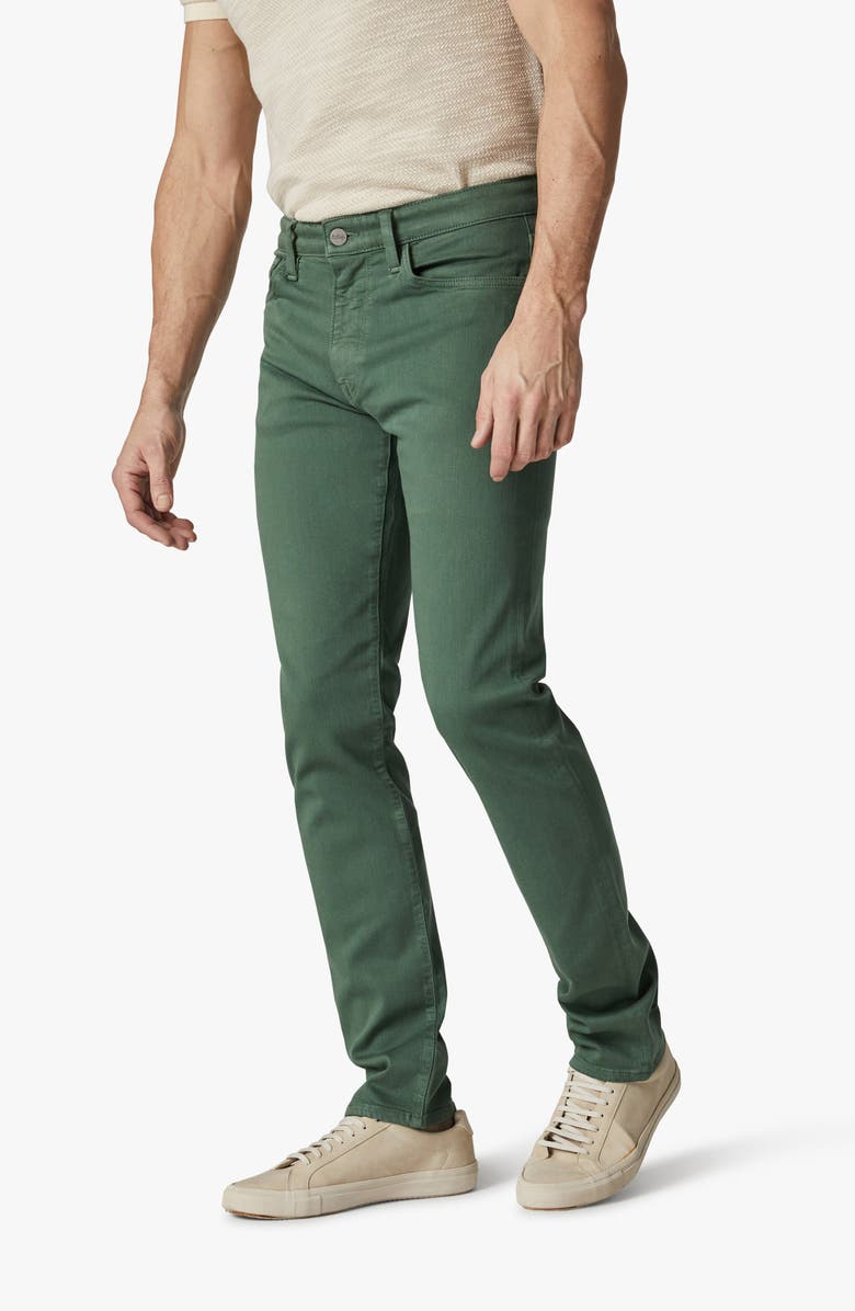 34 Heritage Courage Straight Leg Five-Pocket Pants, Alternate, color, Hunter Green Comfort