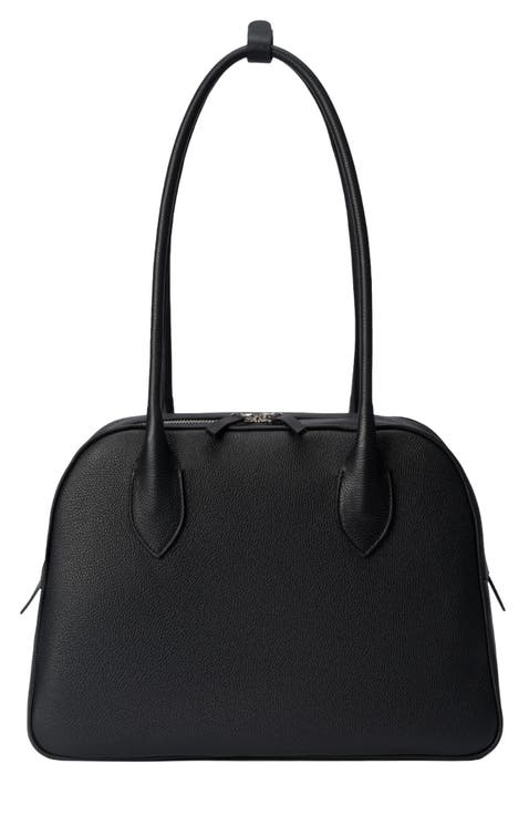 Leather Autostrada Tote Bag