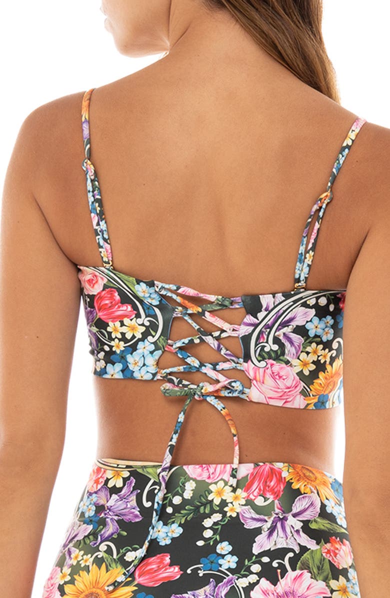 Agua Bendita Georgina Dreaming Bikini Top, Alternate, color, 