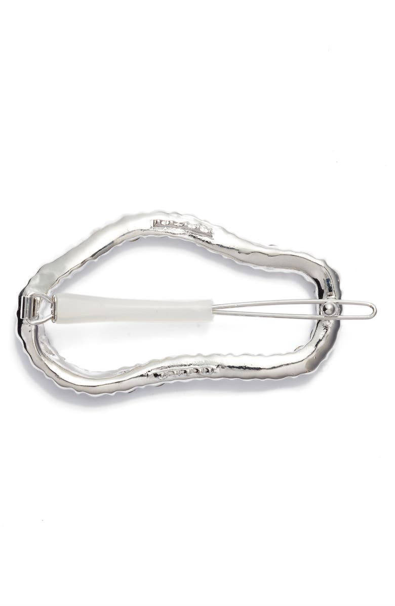 Something Navy Barrette, Alternate, color,