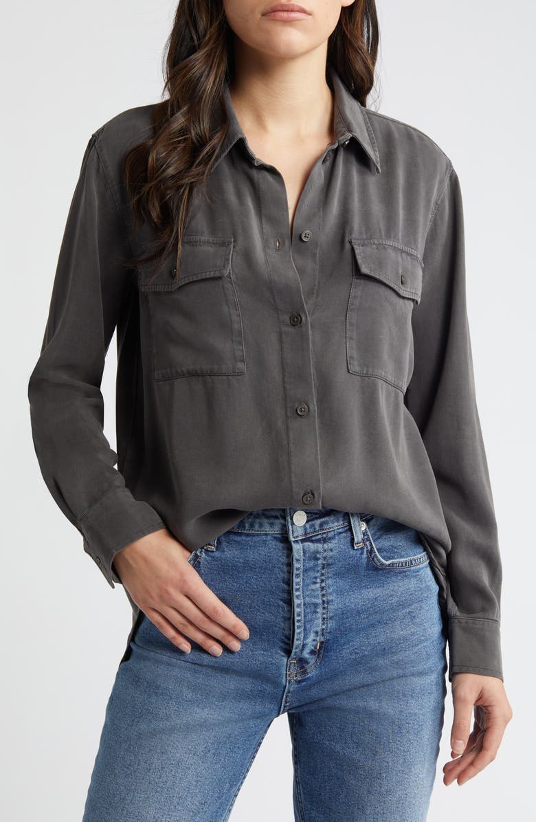 Treasure & Bond Oversize Utility Shirt, Main, color, 