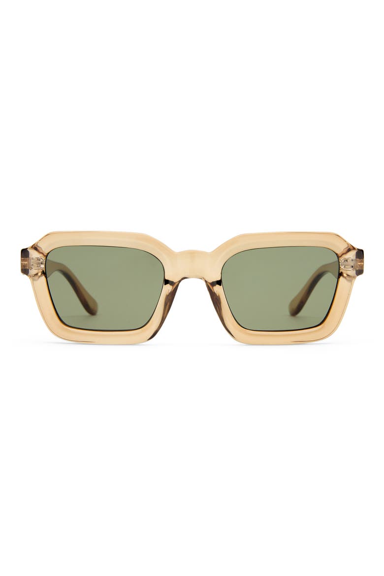 Impossible 51mm Square Sunglasses, Main, color, WHISKEY