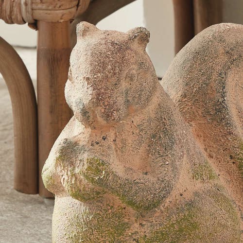 Napa Home & Garden Weathered Garden Squirrel In Brown