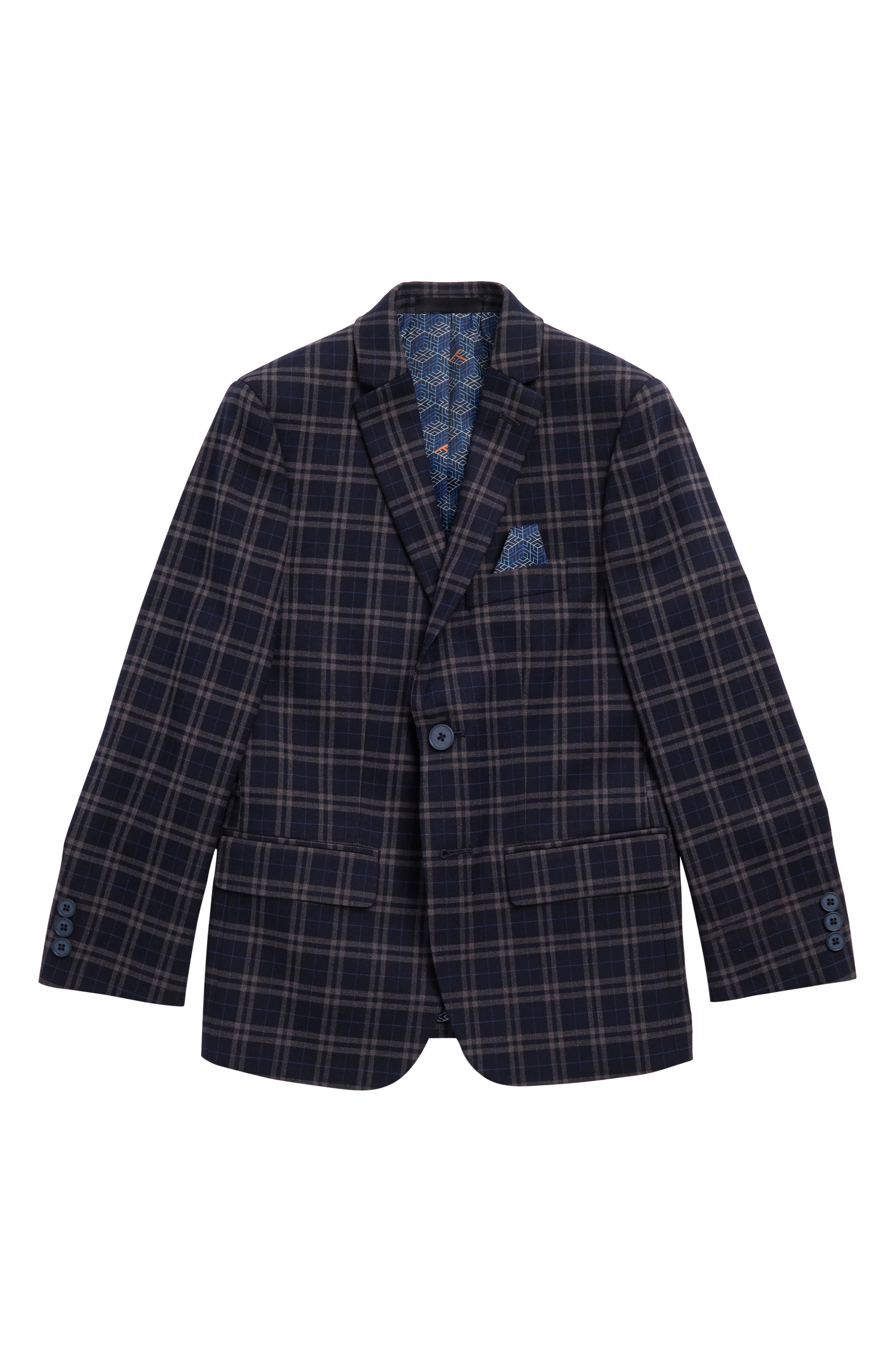 Kids' Tallia Plaid Sport Coat