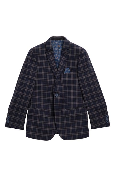Kids' Tallia Plaid Sport Coat