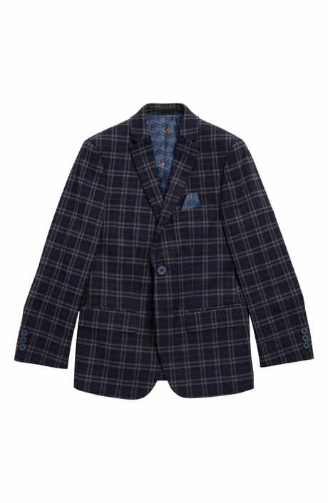 Kids' Tallia Plaid Sport Coat