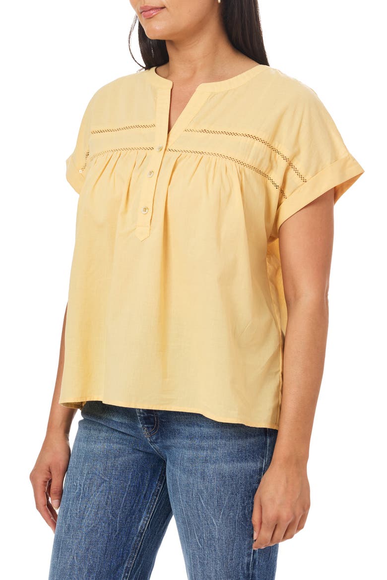 Helen Voile Popover Top, Alternate, color, JOJOBA