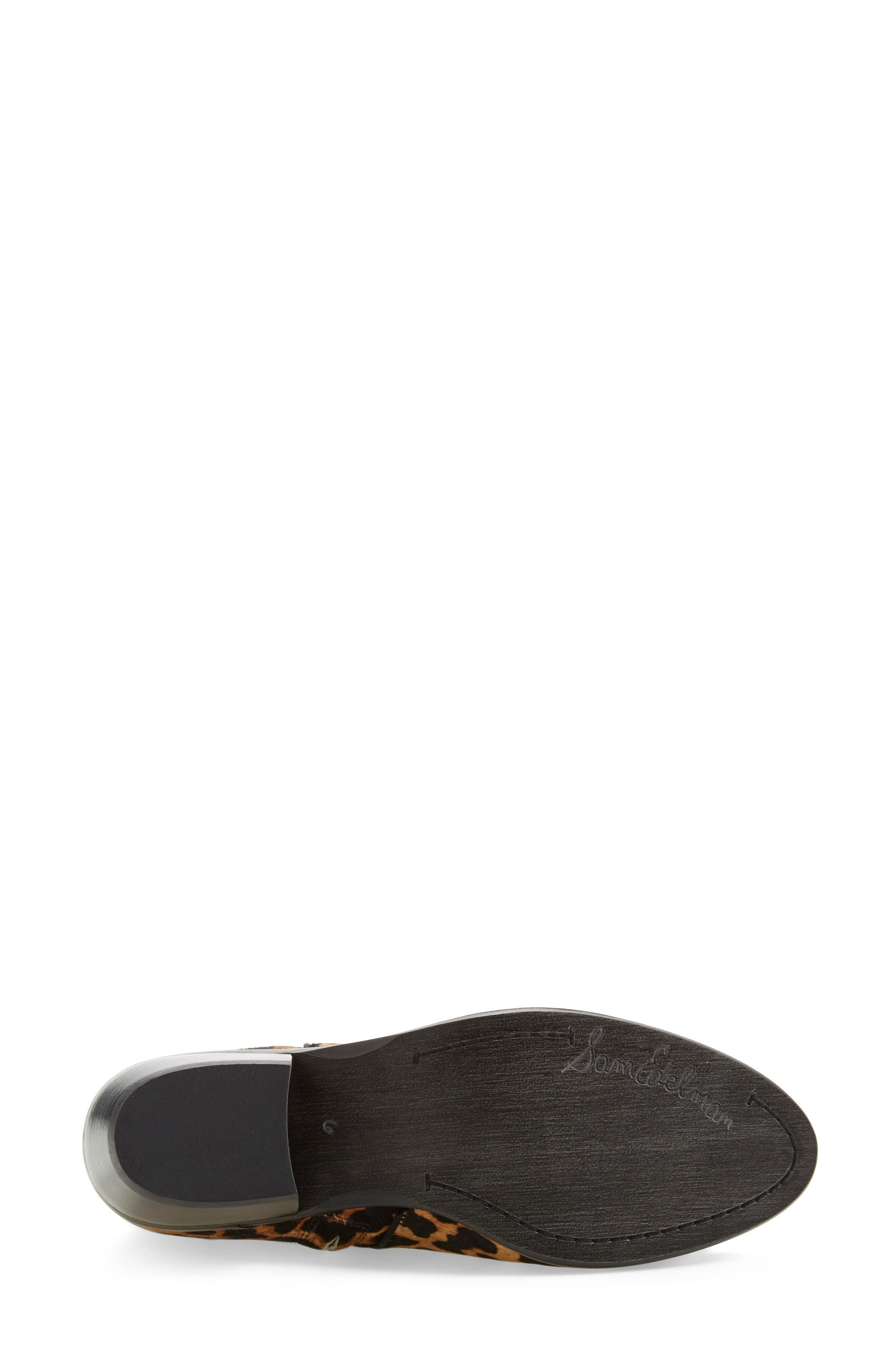 'Petty' Bootie, Alternate, color, LEOPARD CALF HAIR