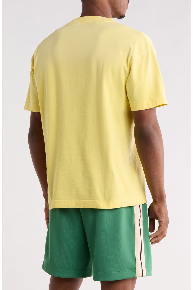 Paradise Logo Graphic T-Shirt, Alternate, color, YELLOW
