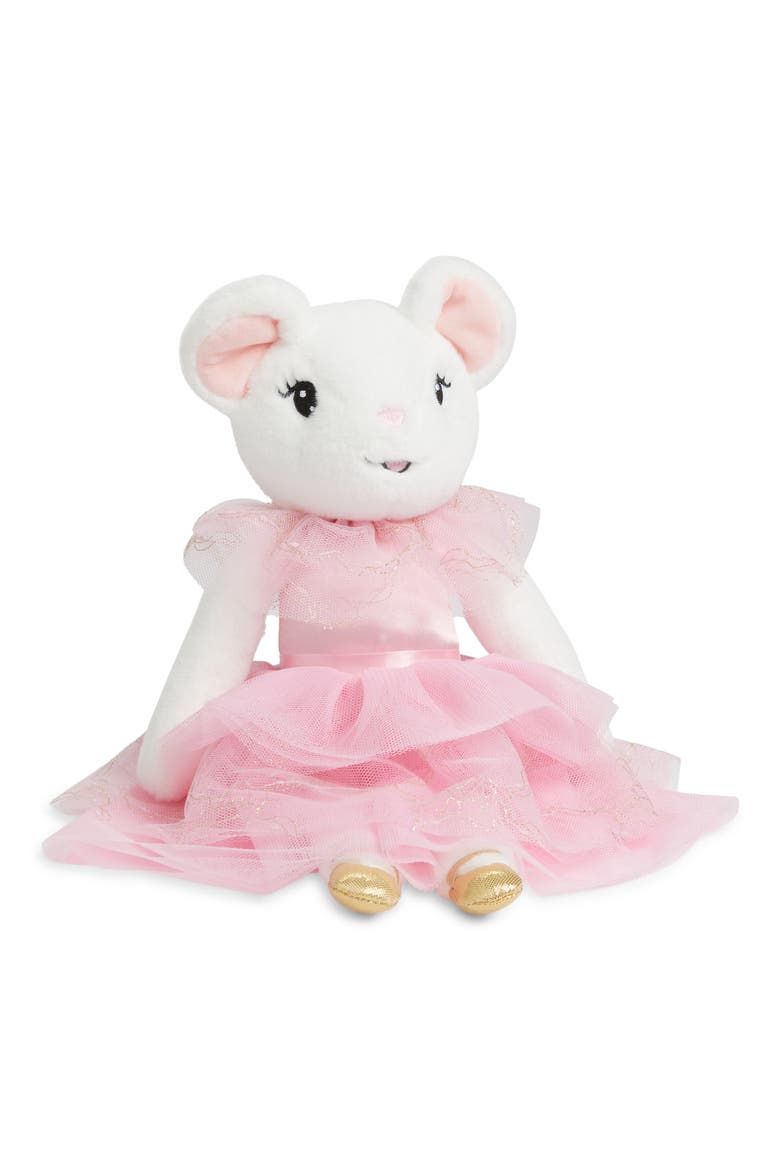 Kids' Claris the Mouse Plush Doll, Main, color, PINK