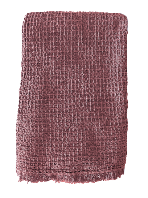 Turkish Cotton Waffle Throw