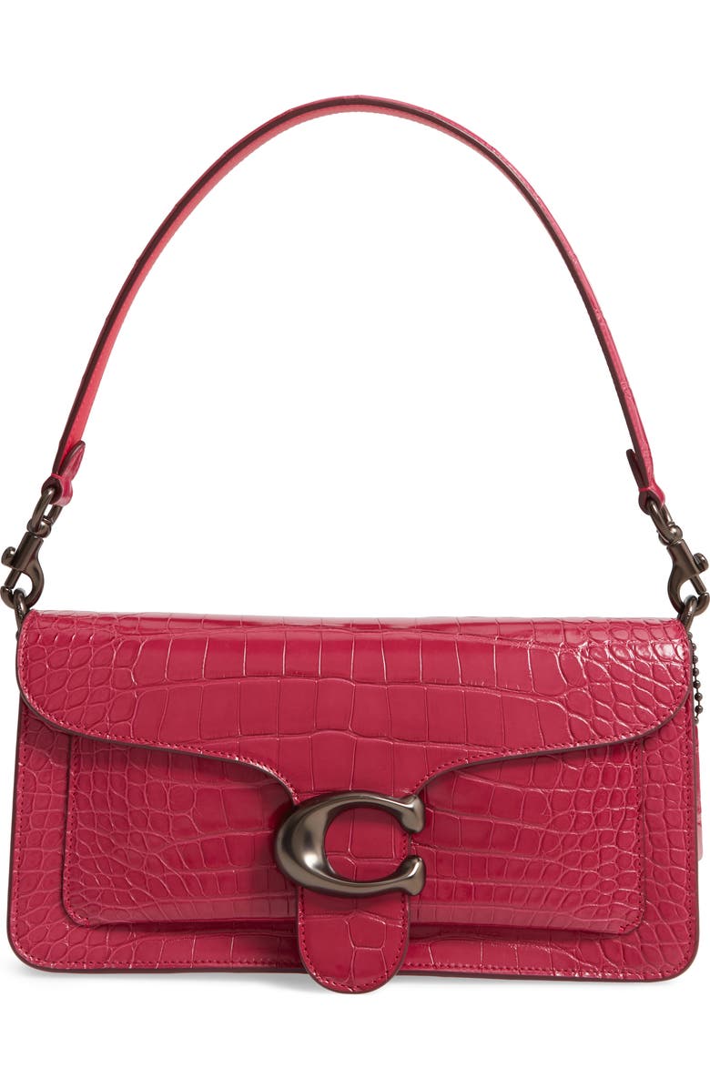 COACH Tabby 21 Genuine Alligator Crossbody Bag, Main, color,