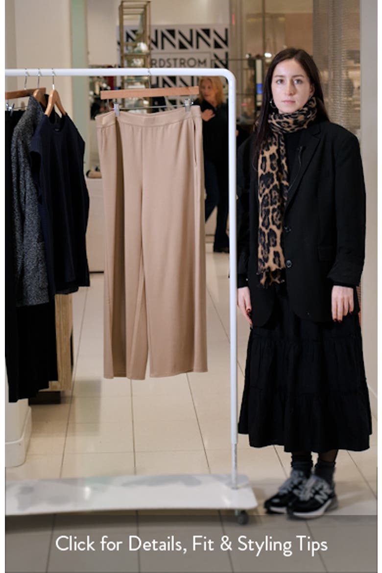 Ponte Wide Leg Pants video