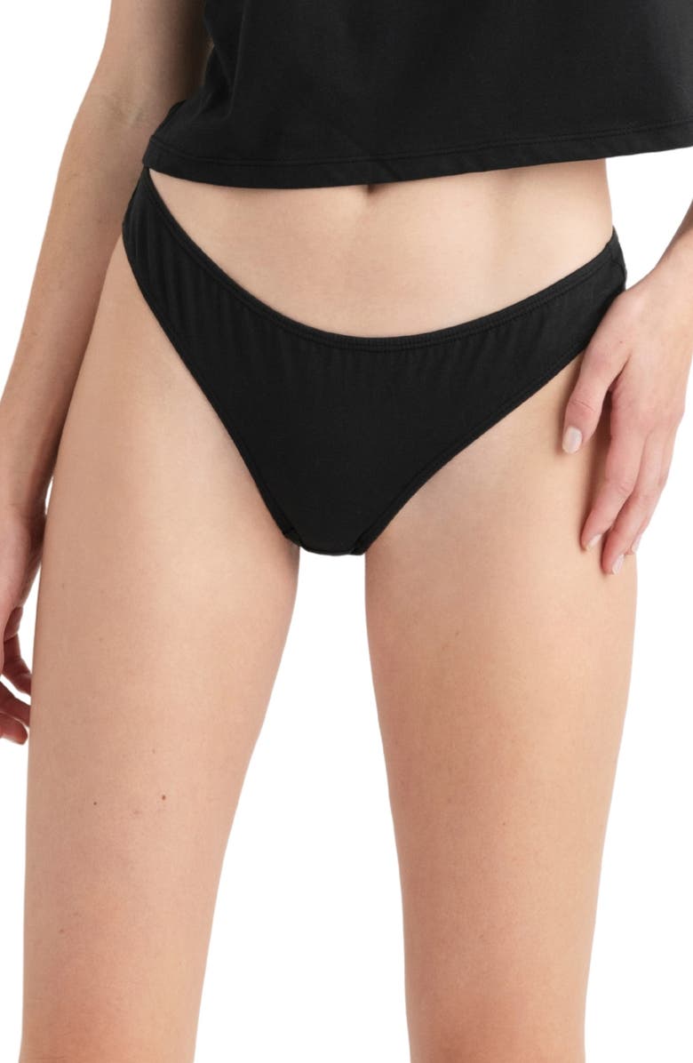 KENT Compostable Organic Cotton Crop Top & Bikini Set, Alternate, color, 