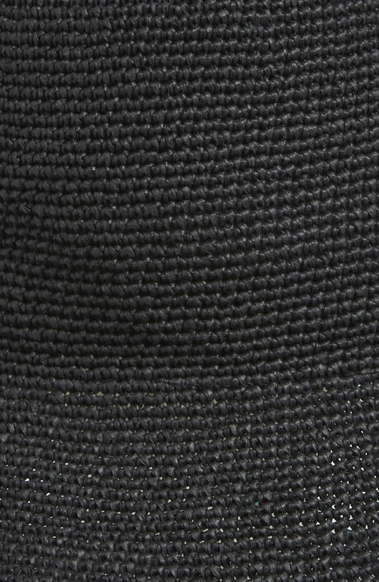 Rails x Lspace Crete Rattan Hat, Alternate, color, Black