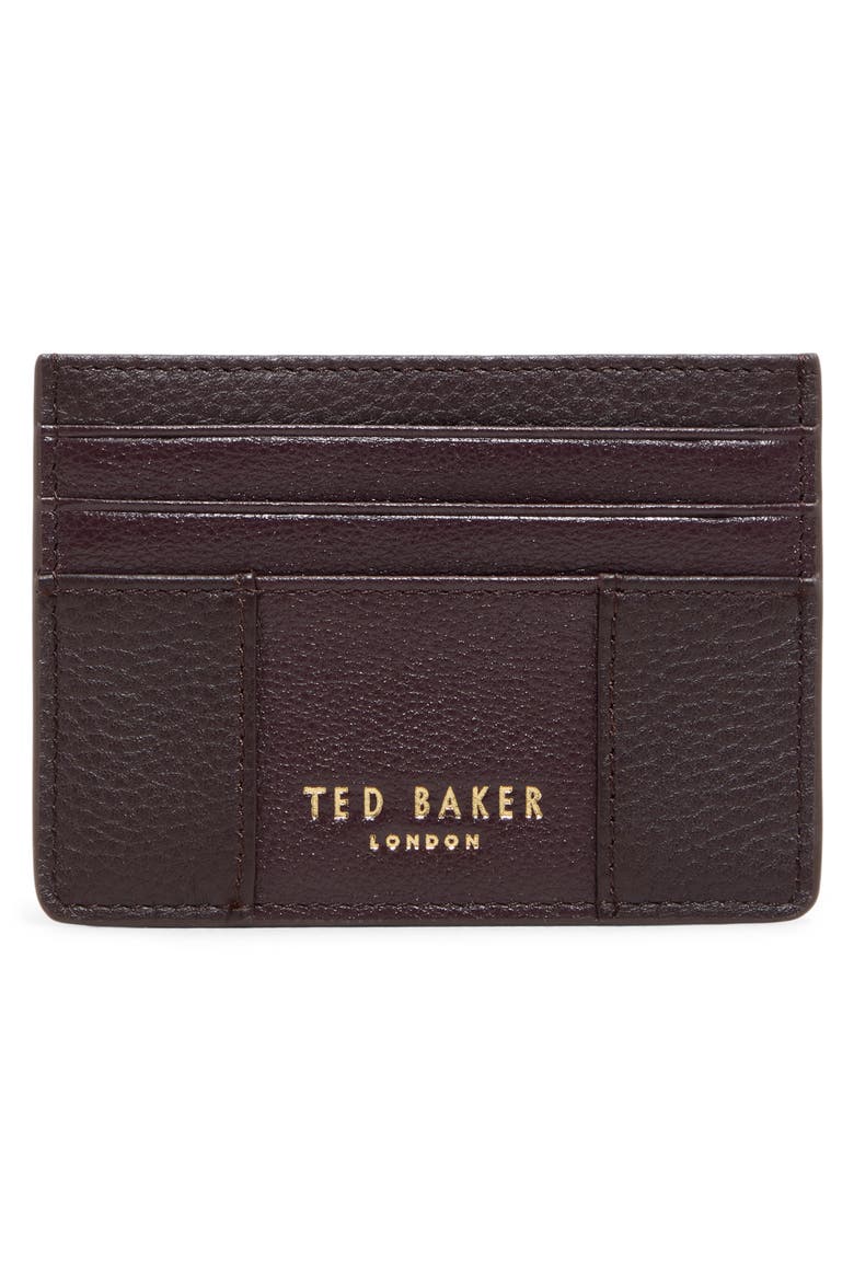 Audleys Card Case, Alternate, color, DARK BROWN