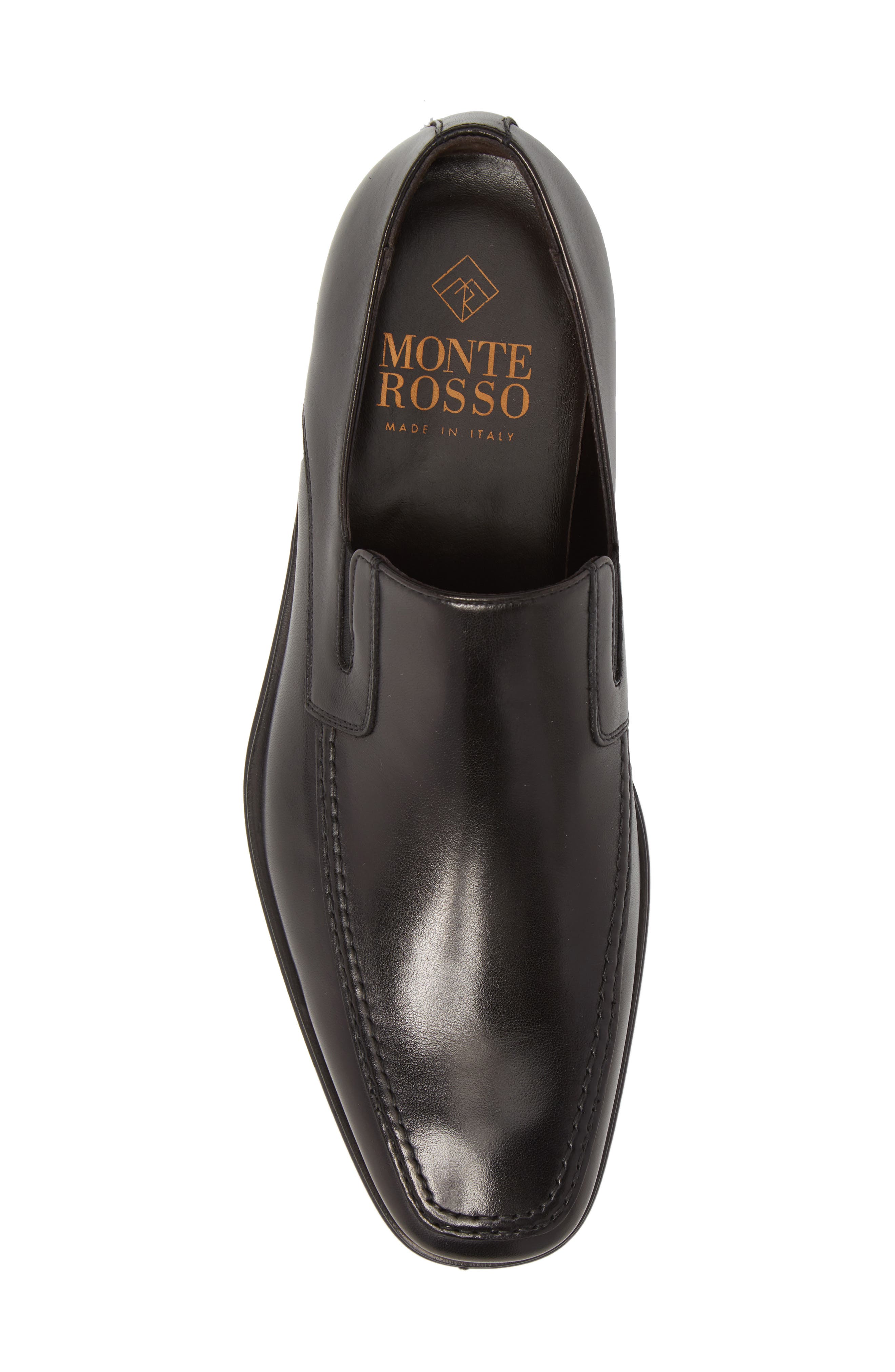 Monte Rosso Lucca Nappa Leather Loafer, Alternate, color, 
