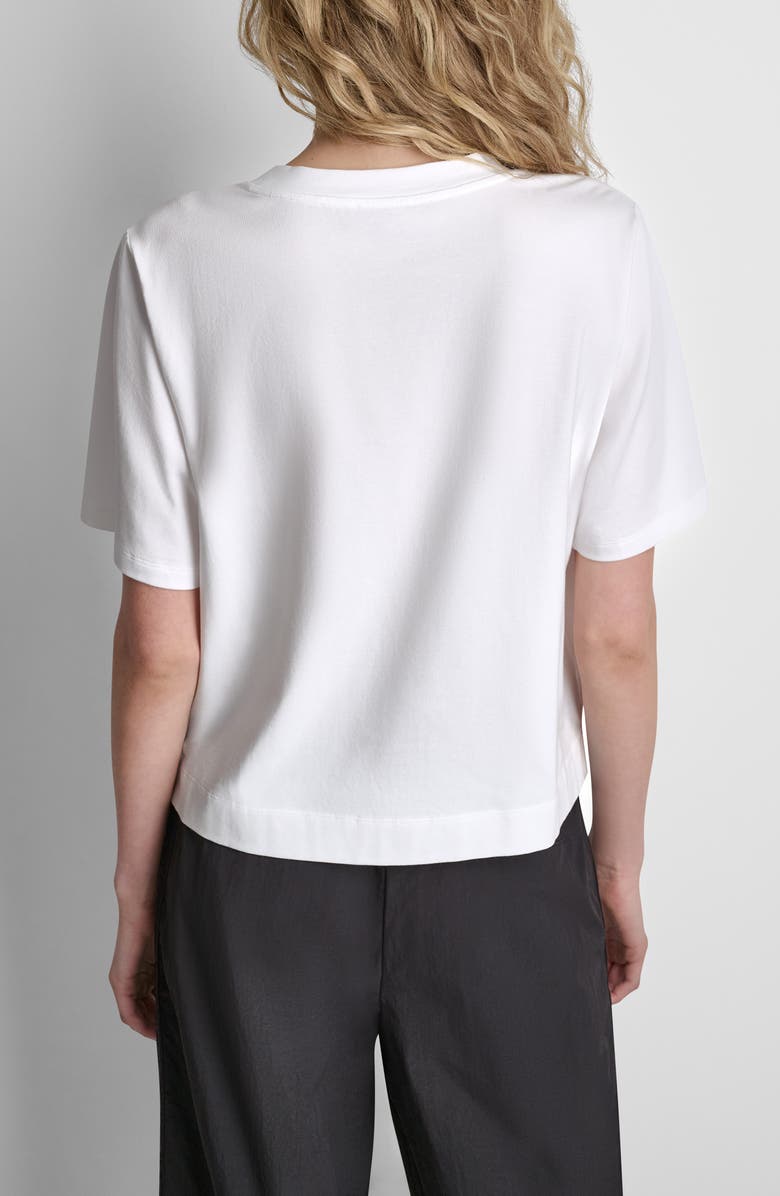 DKNY New York Toile Cotton Blend T-Shirt, Alternate, color,