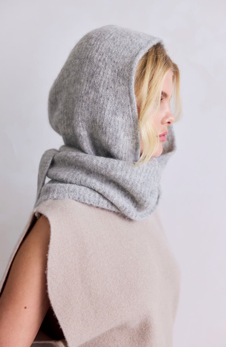 Arctic Fox & Co The Alpaca Blend Hooded Scarf, Alternate, color,