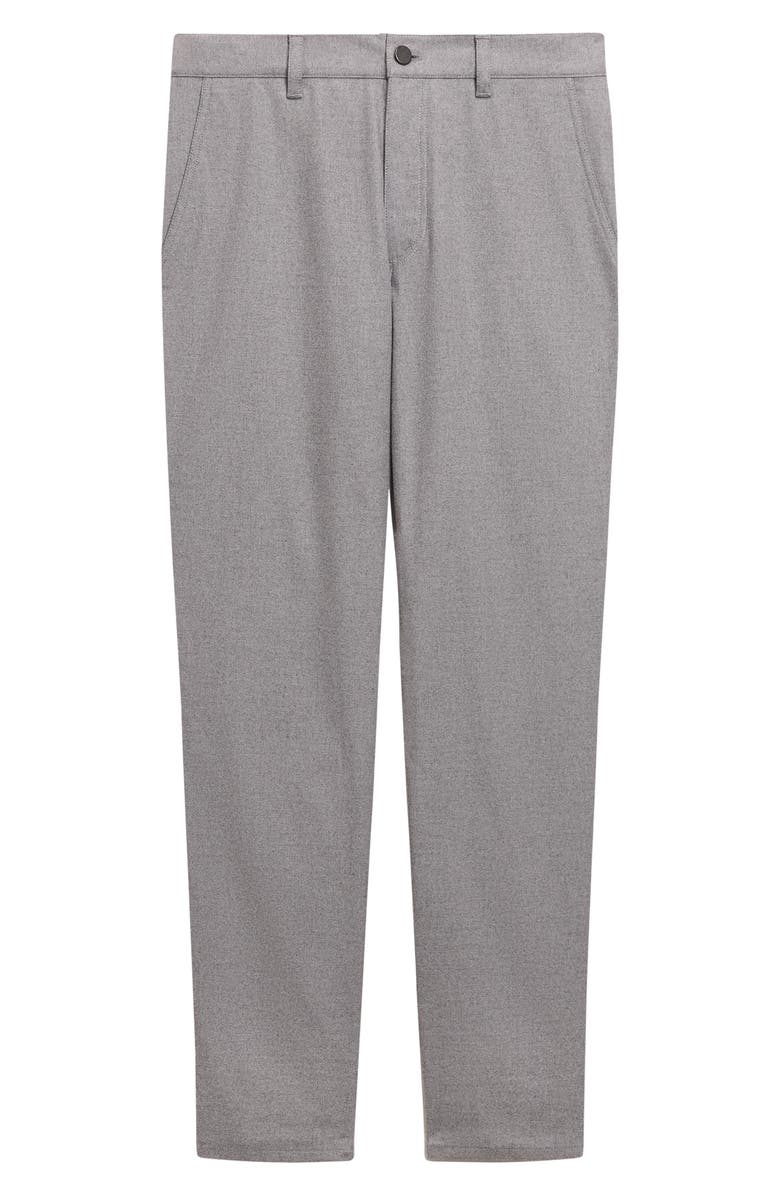 Theory Rhodes Cotton Carpenter Pants, Alternate, color, Light Ash Melange
