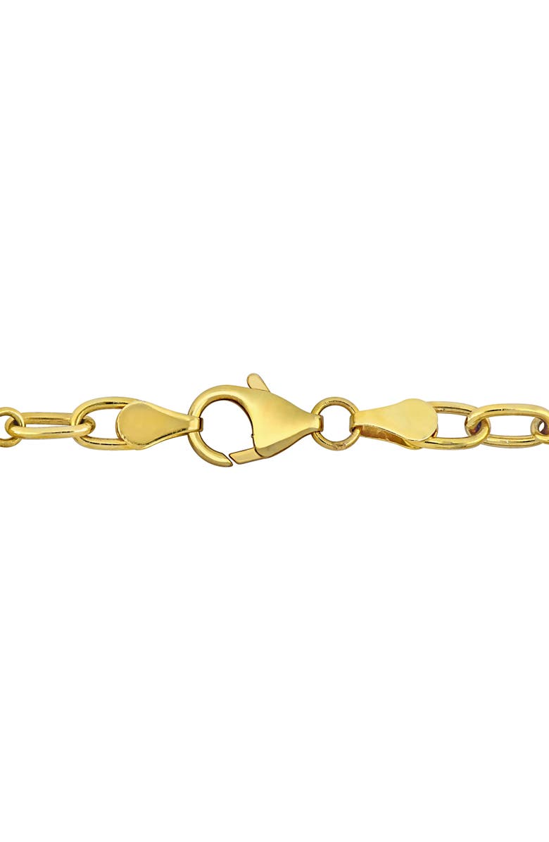 Julianna B. Pearl Disc Station Bracelet 18k Gold Plated Silver, Alternate, color, Cultured Pearl