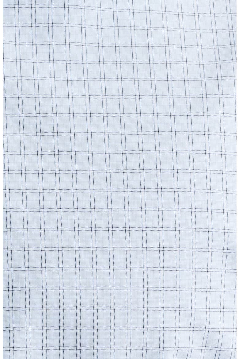 Extra Trim Fit Check Non-Iron Dress Shirt, Alternate, color, BLUE SABINA PLAID