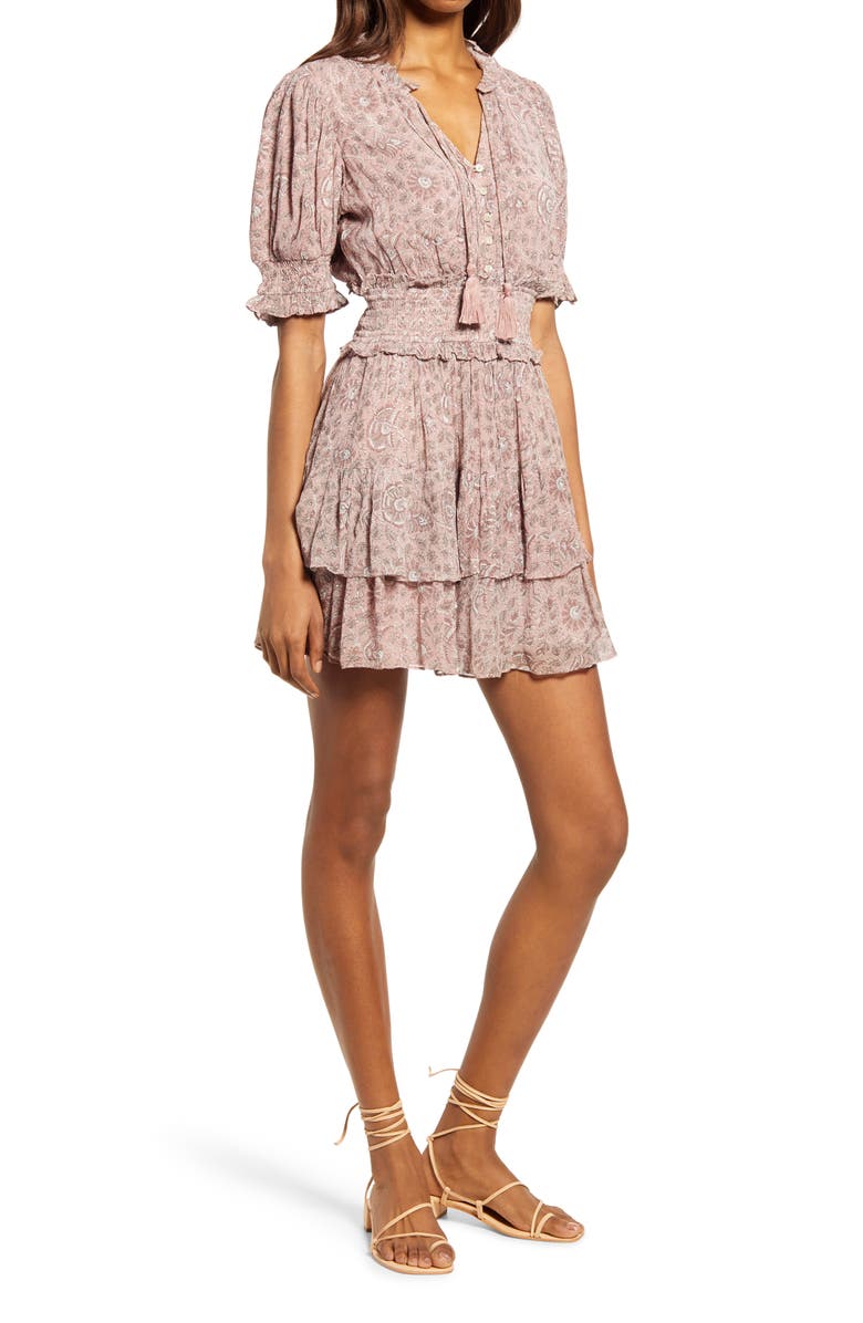 Cleobella Madelyn Minidress, Main, color, 