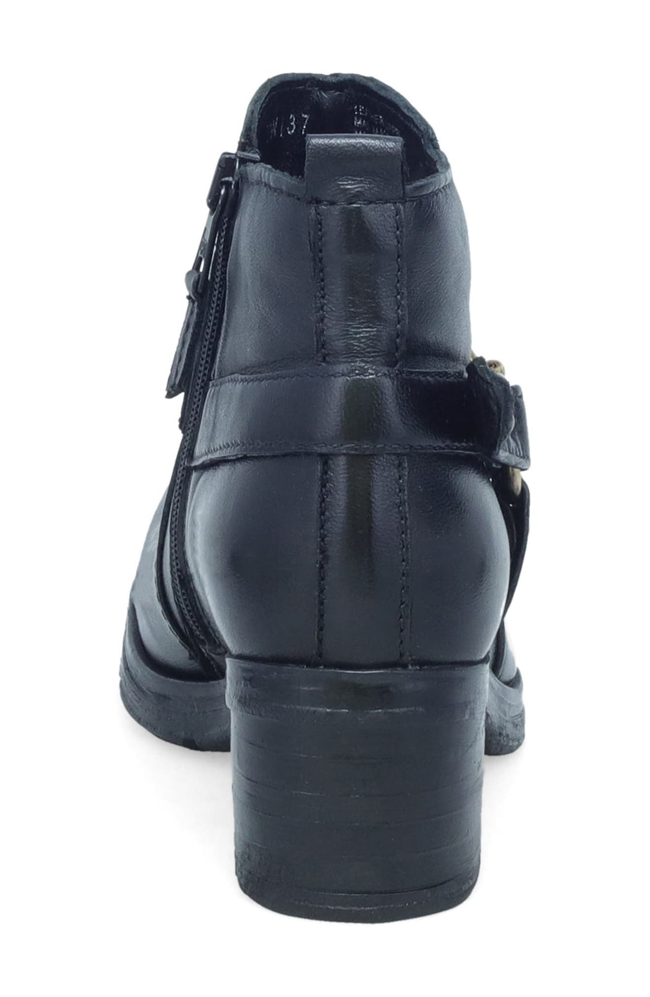 Miz Mooz Sydni Western Bootie, Alternate, color, Black