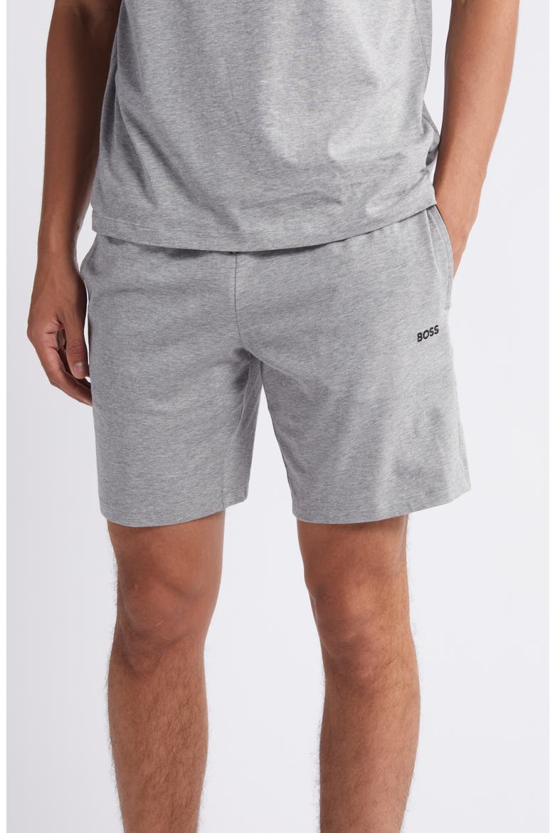 Mix Match Pajama Shorts, Main, color, MED GY