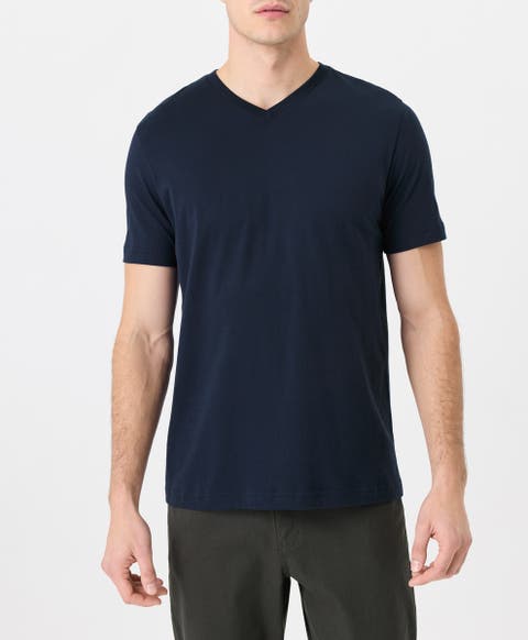 Organic Cotton Men's Softspun Essential V-Neck Tee