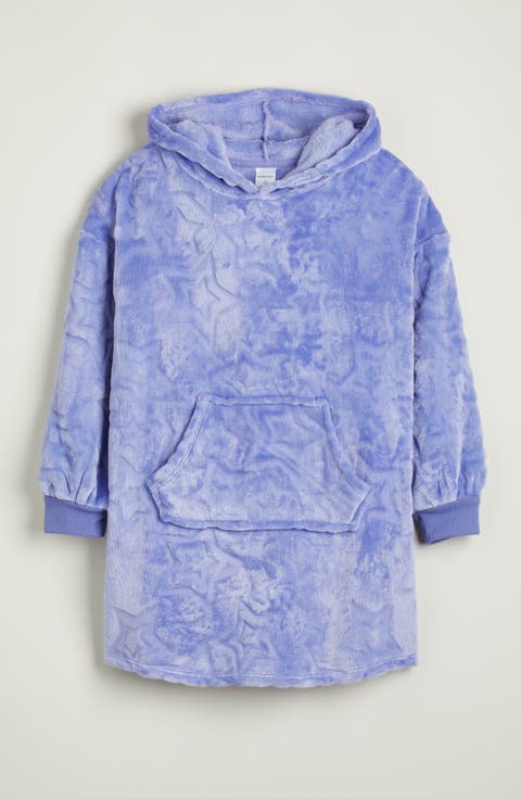 Kids' Oversize Fleece Sleeper Hoodie (Big Kid)