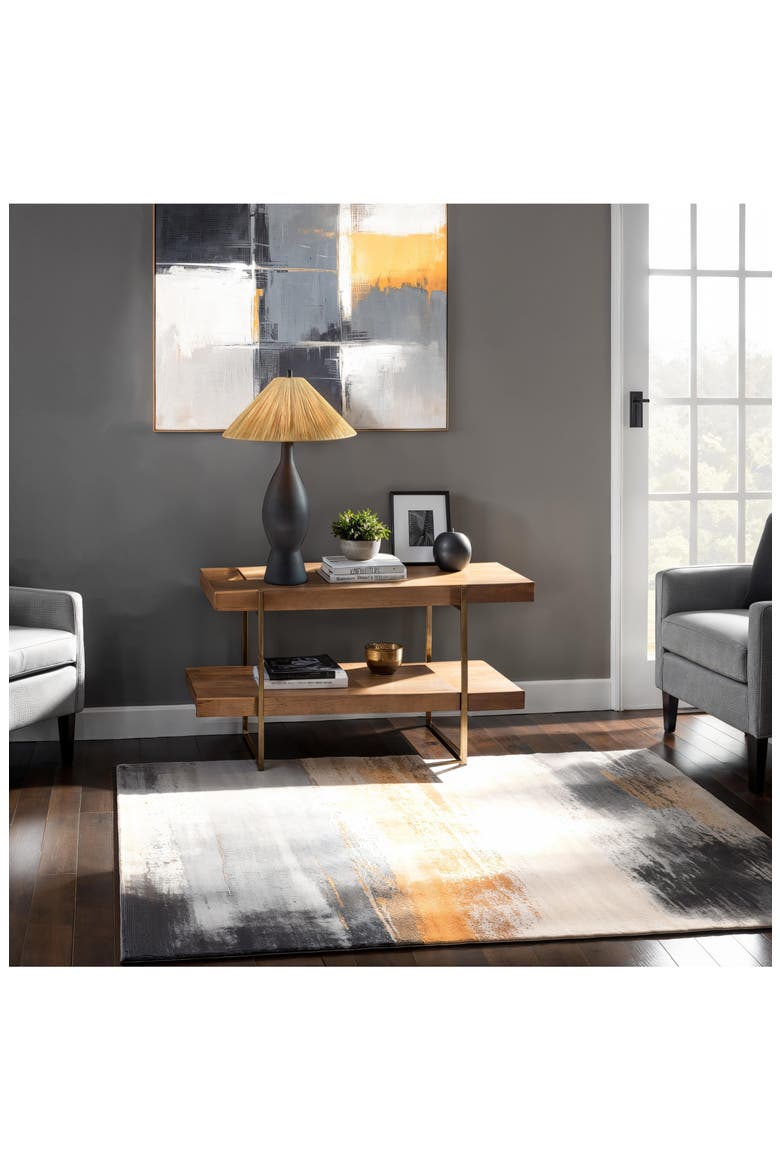 Maren Table Lamp, Alternate, color, BLACK
