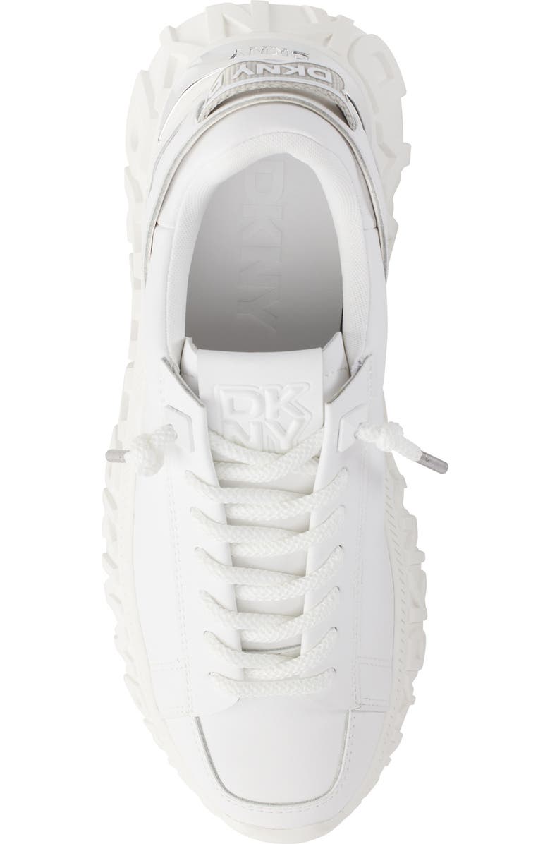 DKNY Lacamp Platform Sneaker, Alternate, color, White