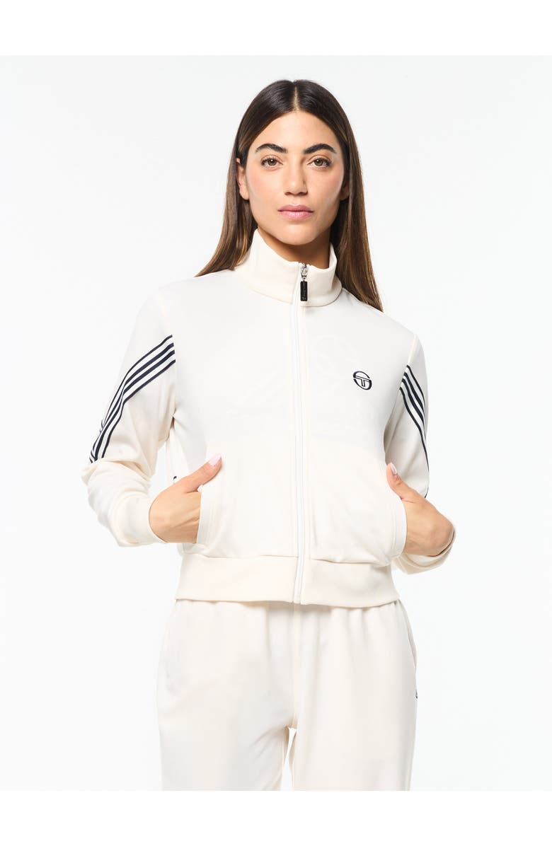 Sergio Tacchini Sole Track Jacket, Main, color, Gardenia
