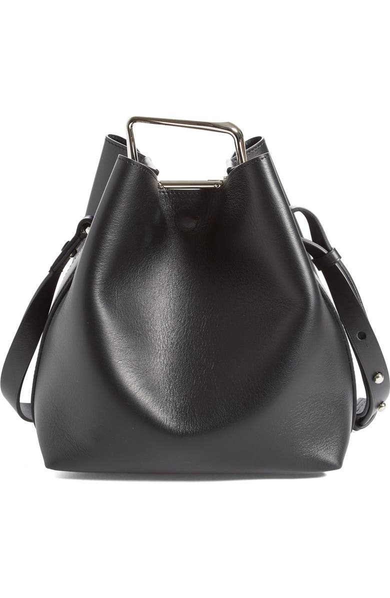 3.1 Phillip Lim 'Mini Quill' Leather Bucket Bag, Main, color,