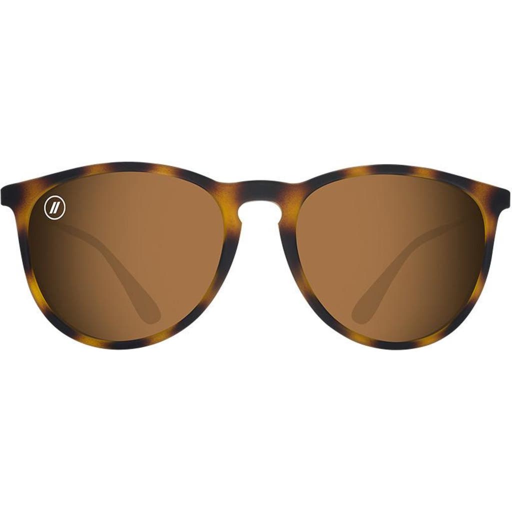 Blenders Eyewear 53.8mm North Park Polarized Round Sunglasses