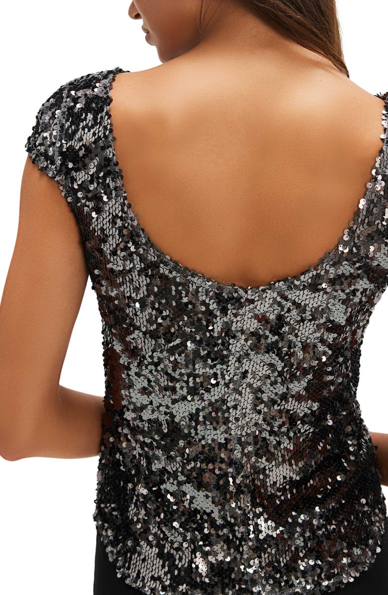 Free People Late Last Night T-Shirt, Alternate, color, Gunmetal