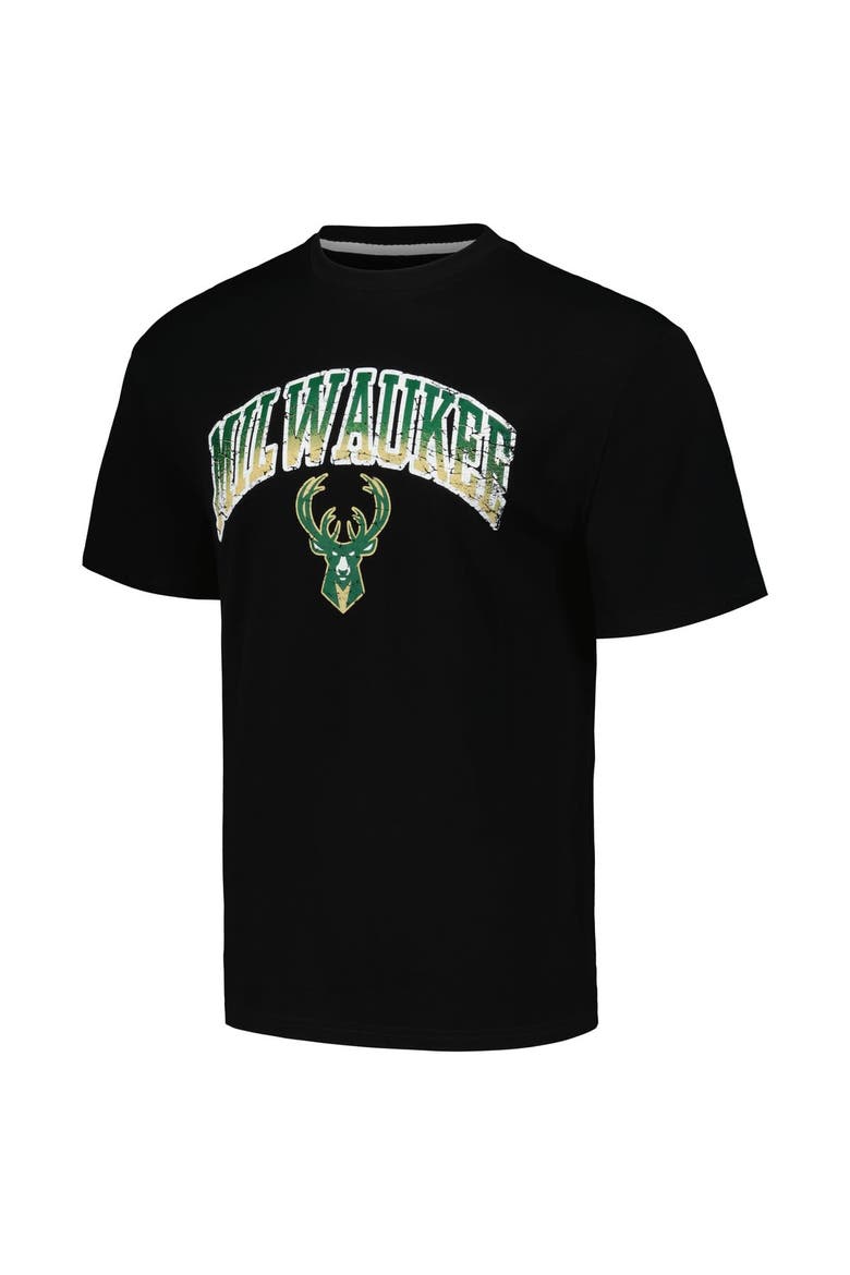 Unisex Stadium Essentials Black Milwaukee Bucks Terrace T-Shirt, Alternate, color, Black