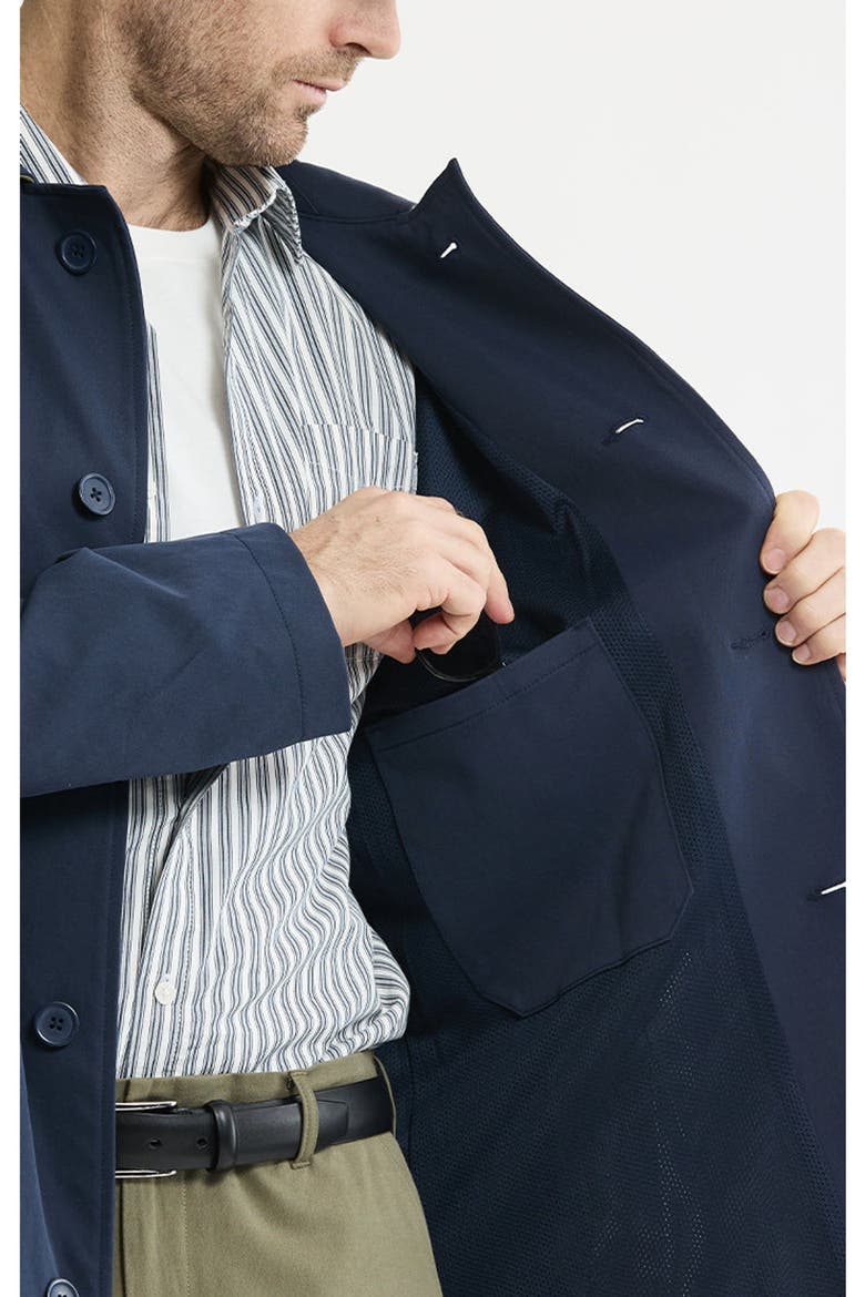 Tech Twill Mott Coat, Alternate, color, Navy