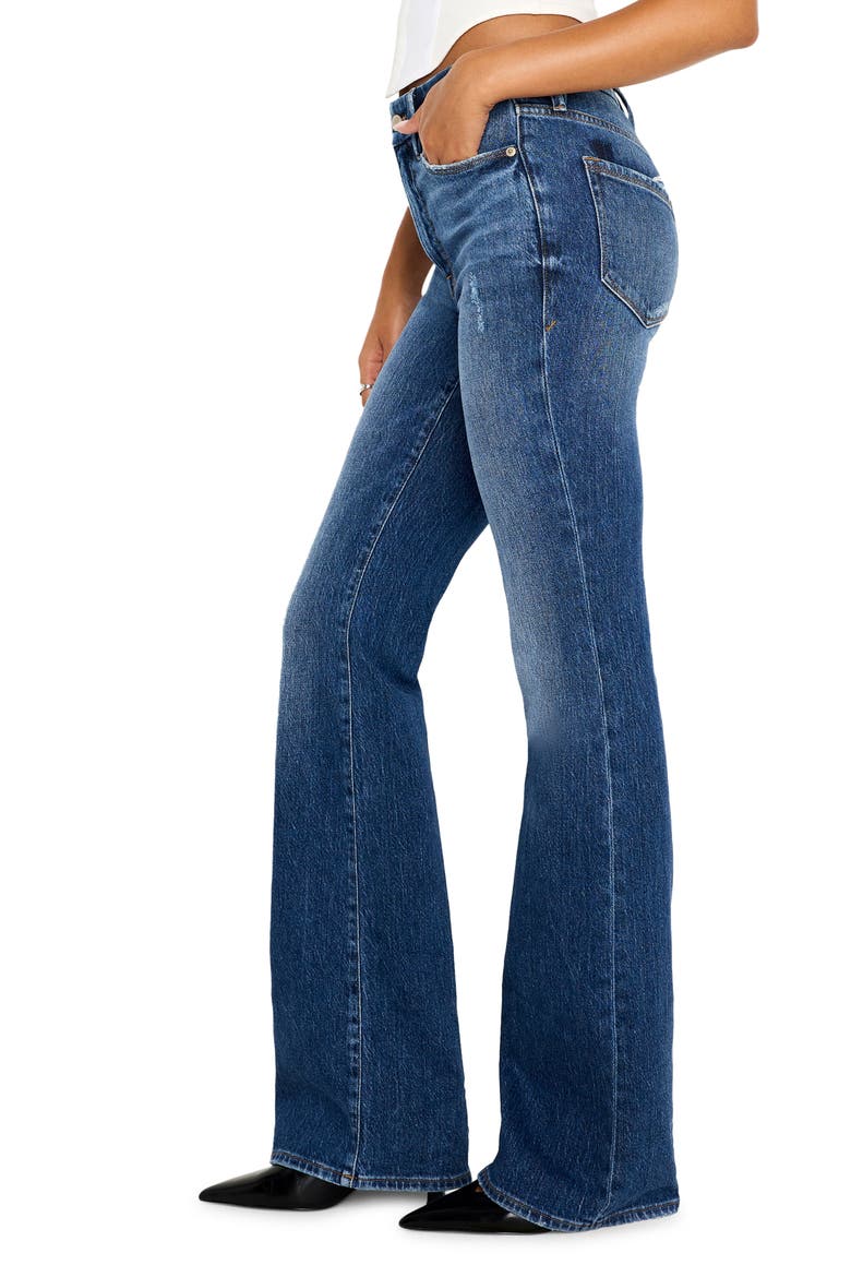 Good Classic Bootcut Jeans, Alternate, color, INDIGO704