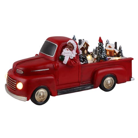 Animated Nostalgic Truck - 11 in.