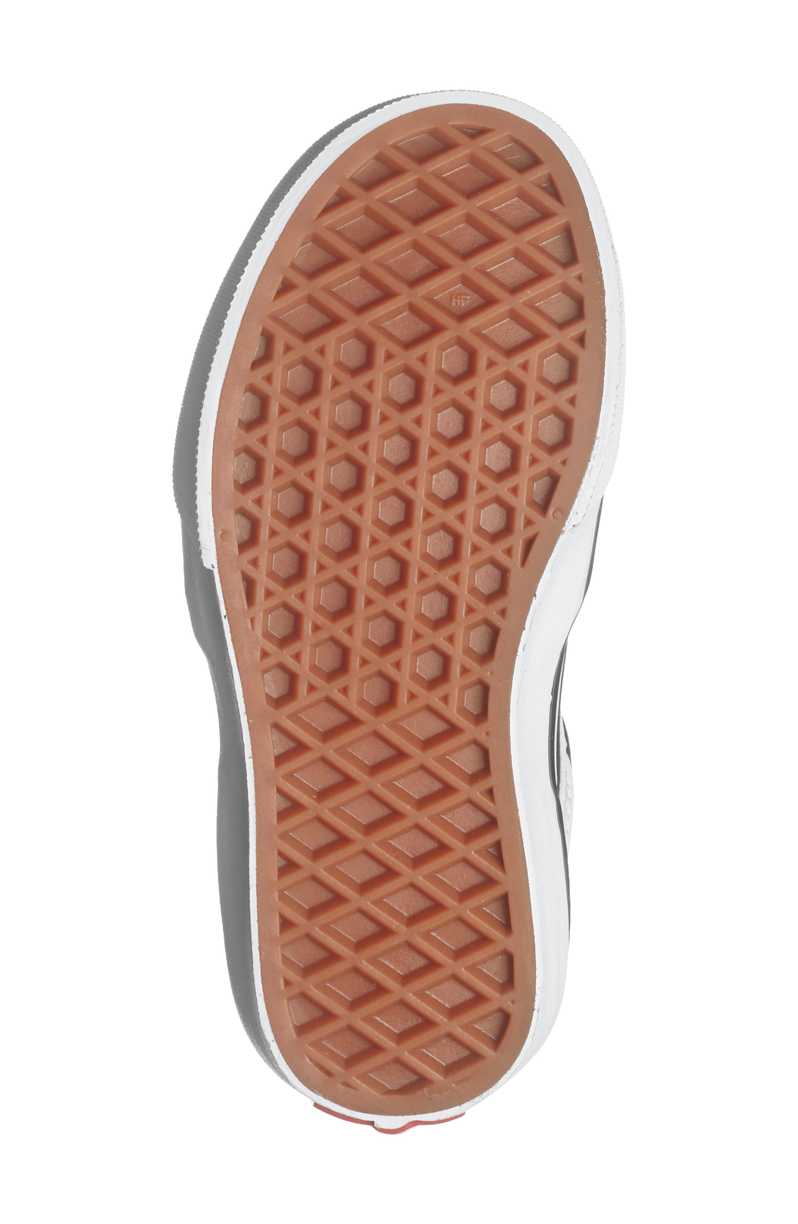 Vans Kids' Brooklyn Sneaker, Alternate, color, Suede/Canvas Black/White