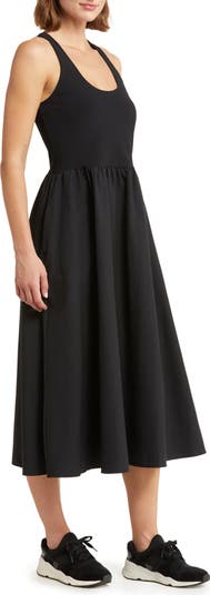 Betty layered dress【gray】 Explorer Ribbed Racer Dress - Black | Women's Dresses and