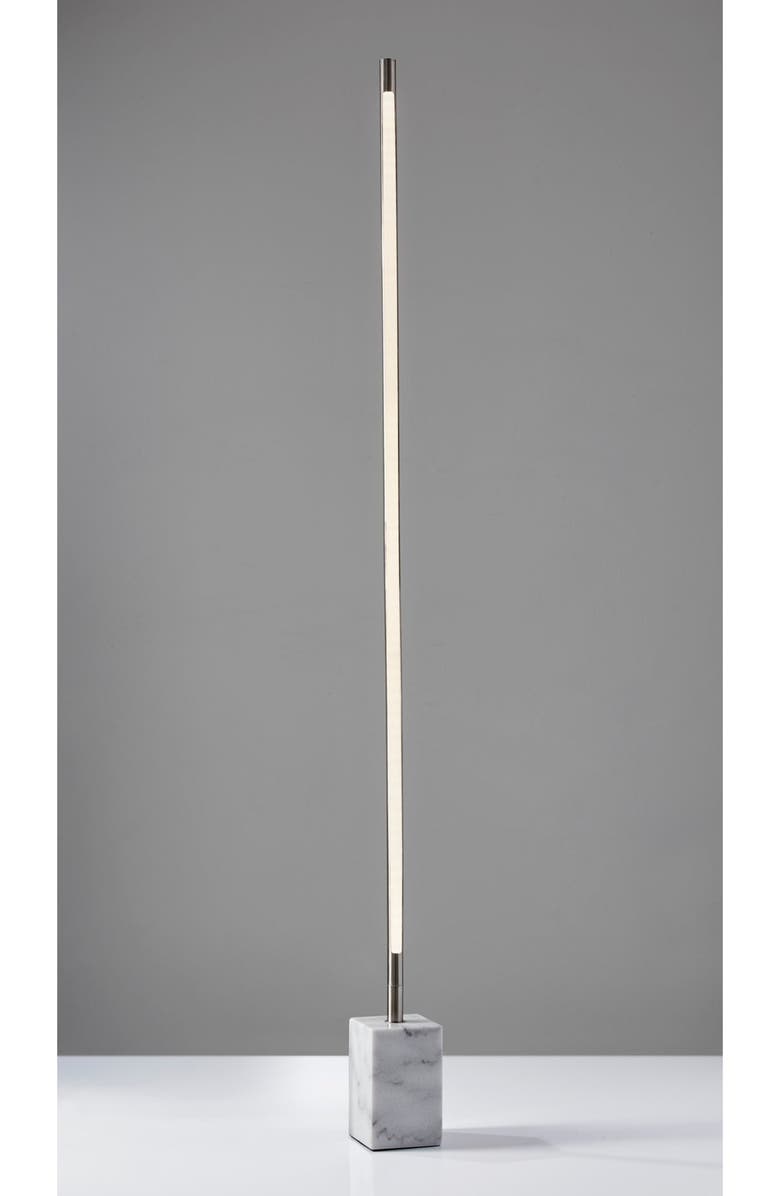 ADESSO LIGHTING Felix LED Wall Washer Lamp, Alternate, color, Brushed Steel