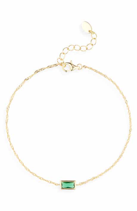 ARGENTO VIVO Baguette Cubic Zirconia Bracelet