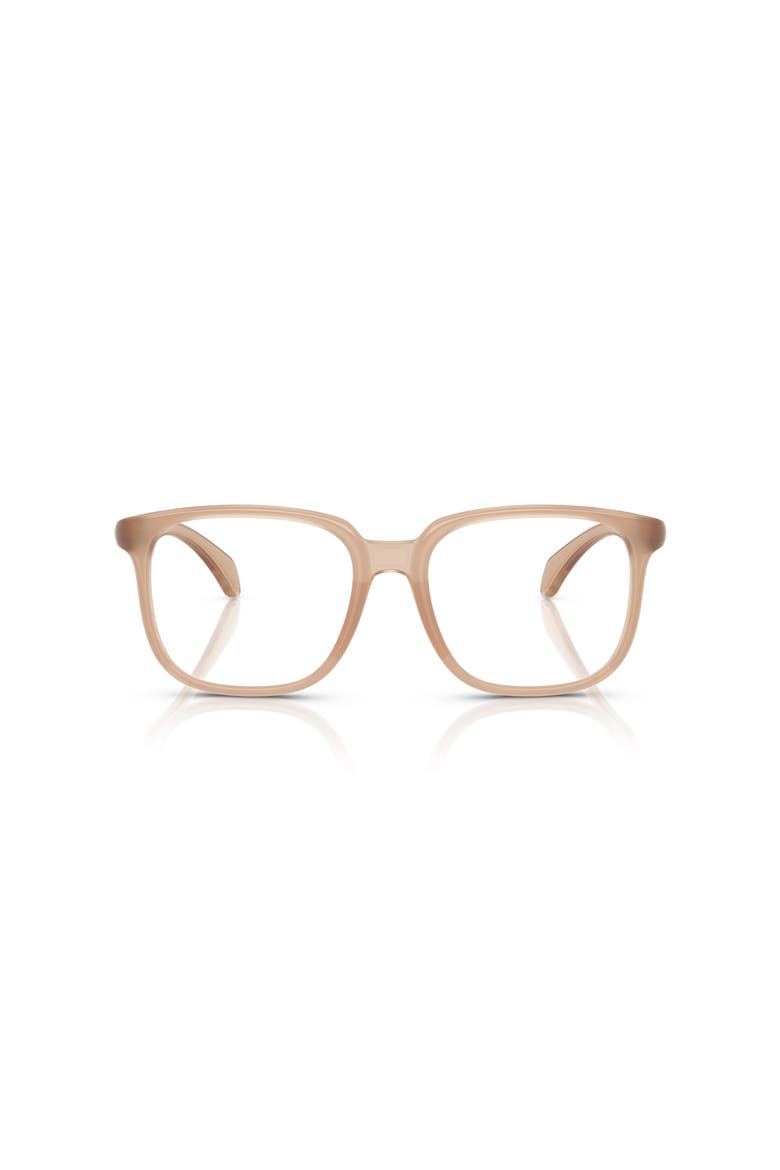 53mm Square optical glasses, Alternate, color, Beige