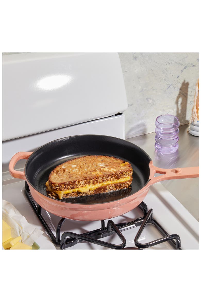 Cast Iron Always Pan Set, Alternate, color, SPICE