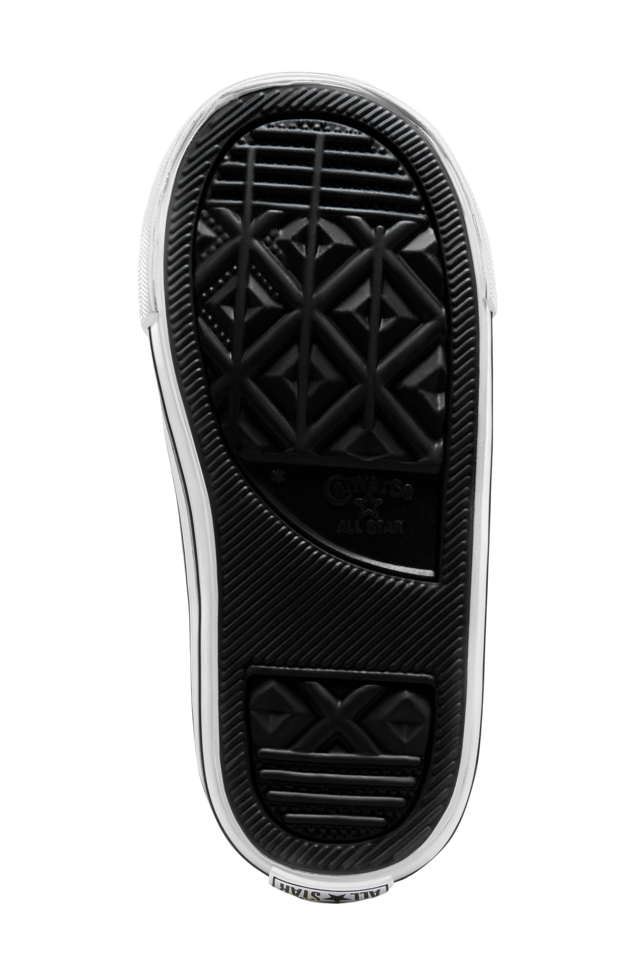 Converse Kids' Chuck Taylor<sup>®</sup> All Star<sup>®</sup> Ox Sneaker, Alternate, color, Black/White/Black