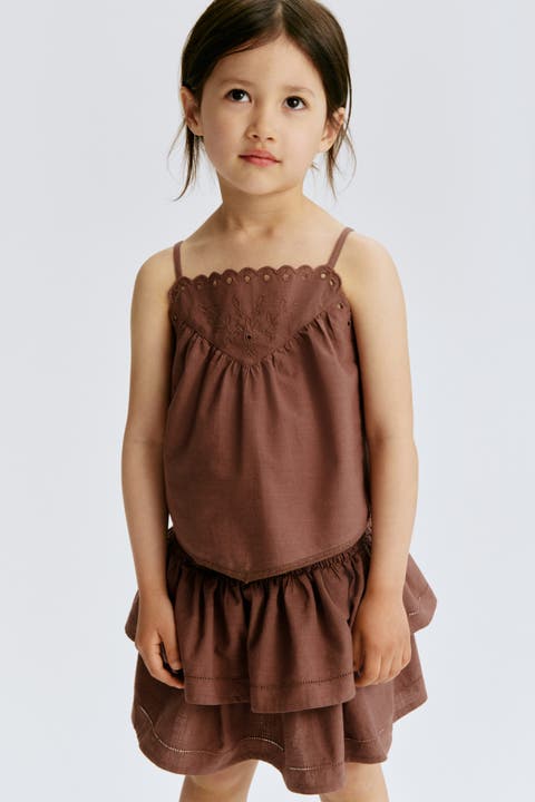 2-piece Embroidered Cotton Set