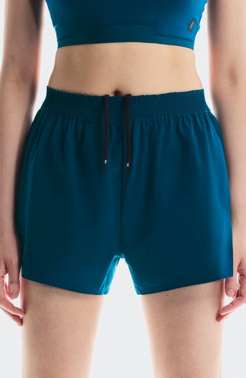 On Training Shorts In Blue